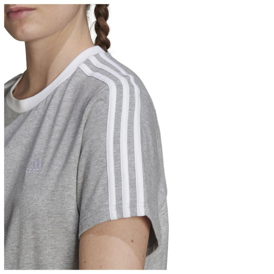Adidas Γυναικεία κοντομάνικη μπλούζα Essentials 3-Stripes Adidas Γυναικεία κοντομάνικη μπλούζα Essentials 3-Stripes